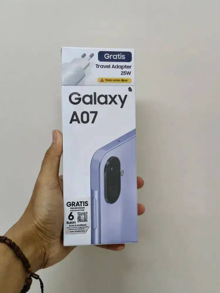 SAMSUNG A07 RAM 8GB/256GB | BARANG BARU BERGARANSI RESMI