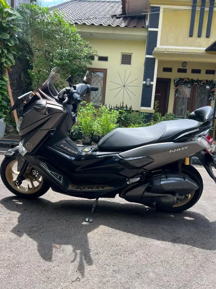 Yamaha NMAX 155 ABS 2018 Abu-Abu Doff Low KM Pajak Panjang 12-28