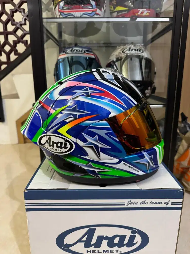 Arai RX7X Nakano Green Size M ( Like New )
