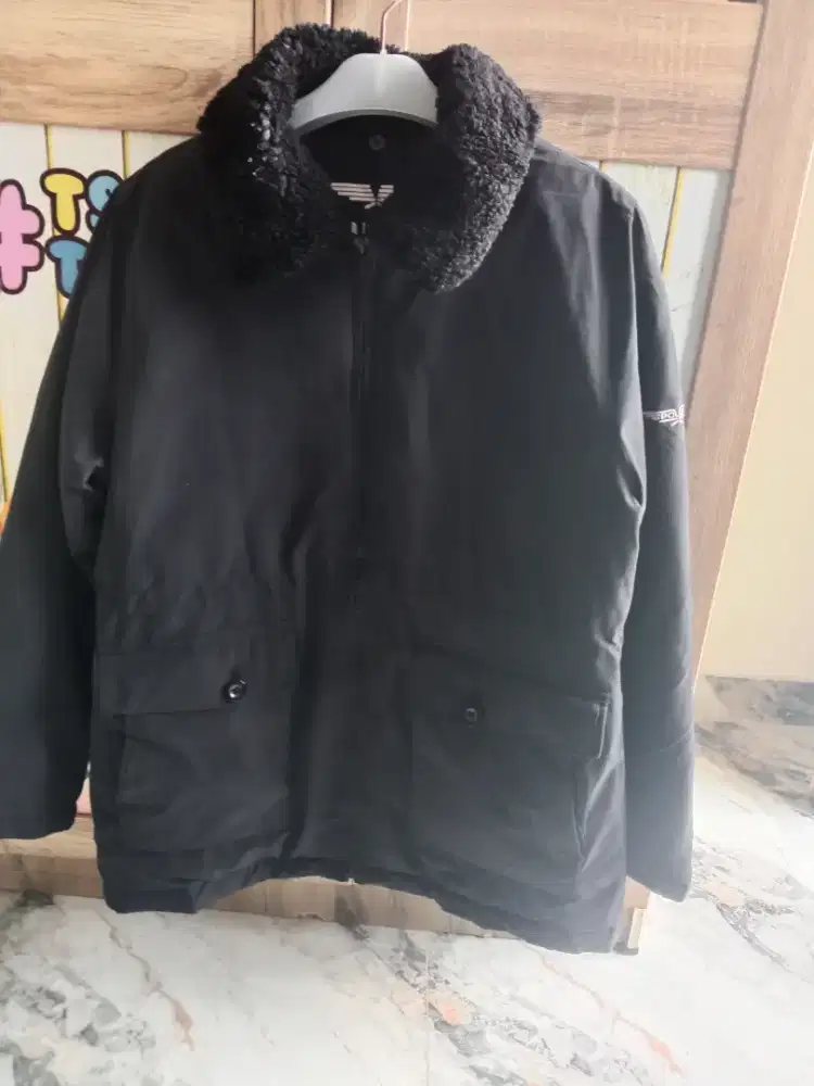 Jaket parka police original