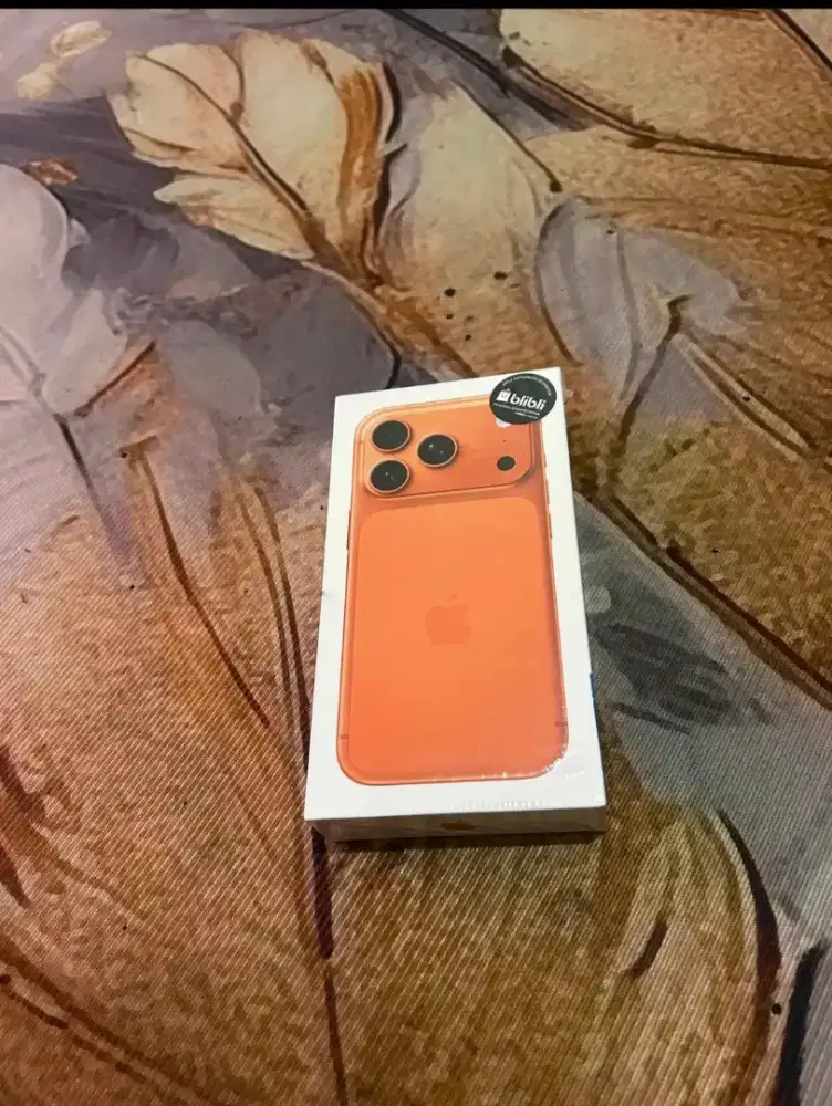 IPhone 17 pro 256 gb ibox baru/segel box new, cosmic orange