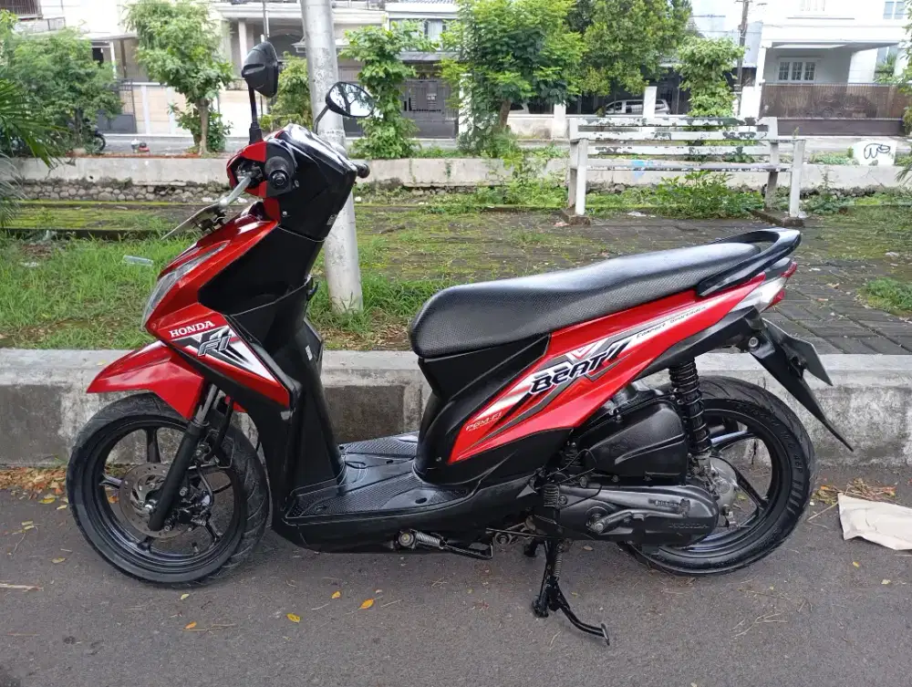 Beat Esp 2015 Merah Maroon Mesin TOP