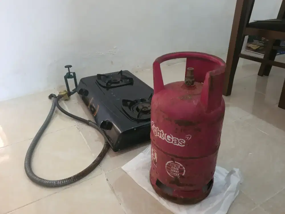 Kompor Gas + Gas Elpiji 5 kg