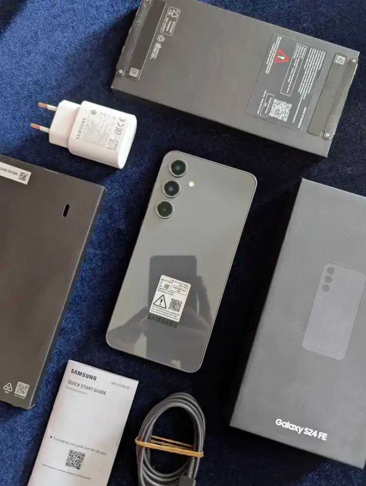Samsung S24 FE 8/256 Fulset mulus Pemakaian Singkat Resmi Sein