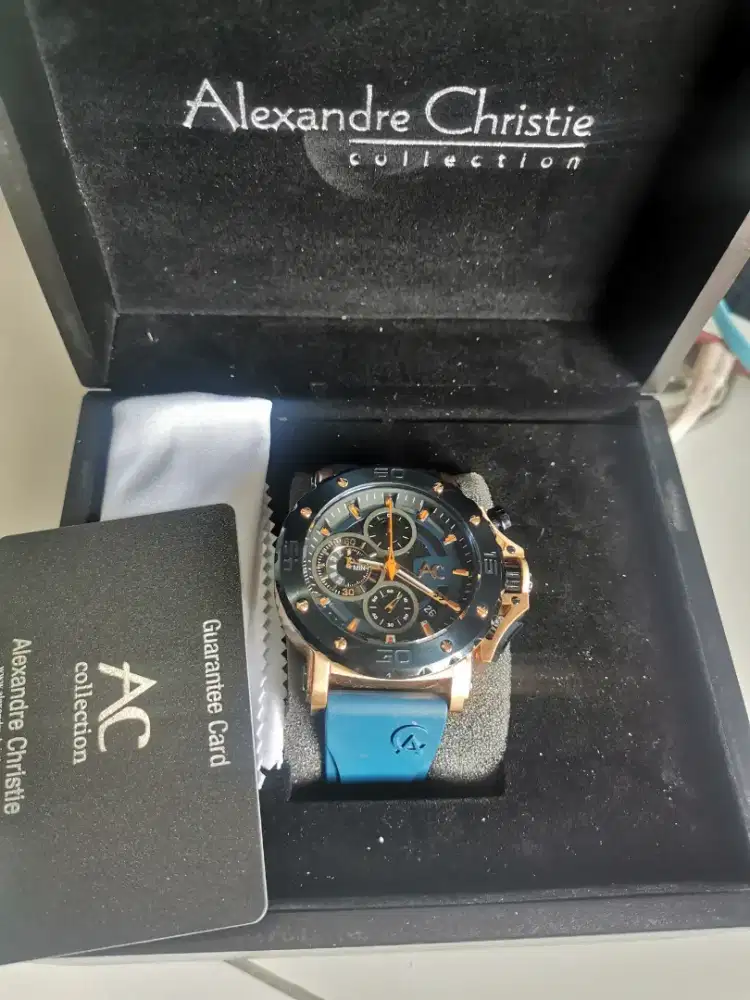 Jam tangan alexandre christie masih garansi panjang