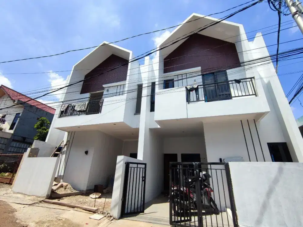 Rumah Ready 800jtan Full Bata Merah Dekat Mall Graha Cijantung Jakarta Timur