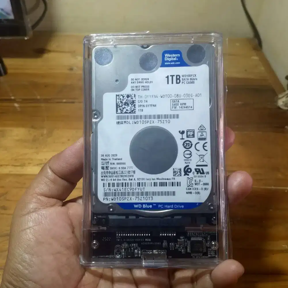 HDD eksternal WD 1 TB