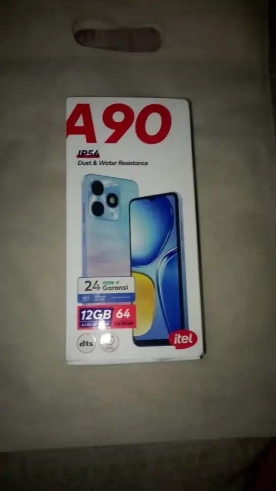 Hp itel A90 pemakaian baru 1 bulan