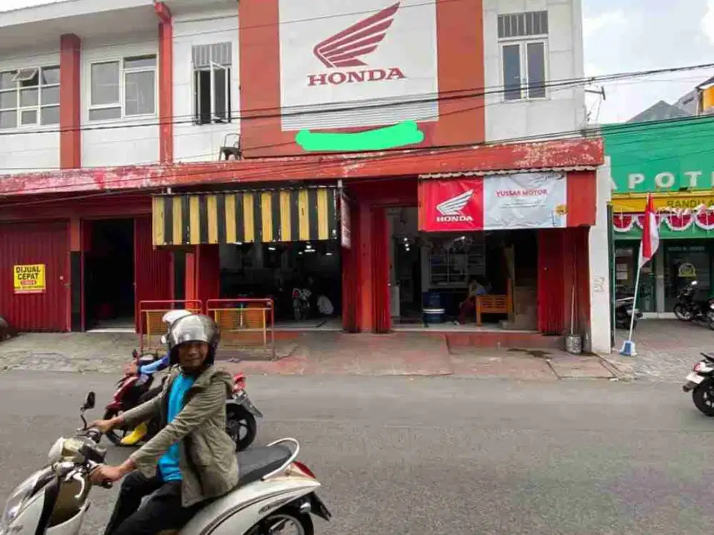 dijual ruko honda sidoarjo kota sama usaha nya dua ruko jadi satu