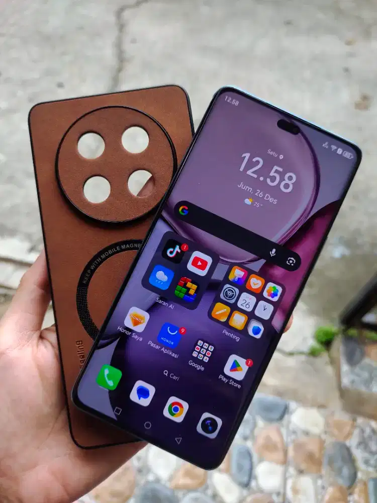 Honor X9c 5G (12/256GB) Cyan – Baterai 6600mAh & Layar Lengkung