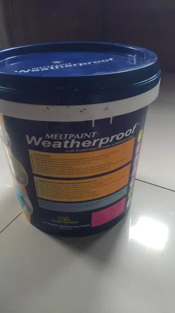 Cat Tembok merk Meltpaint Weatherproof