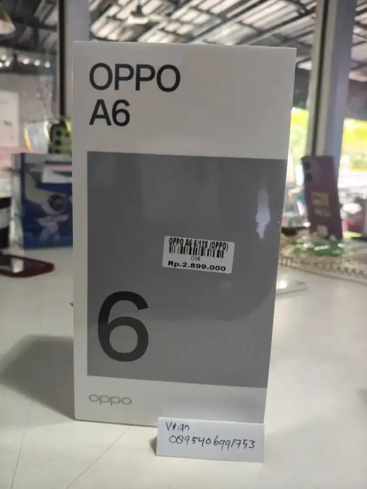 Oppo A6 ram 6+6/128 Atlantis dahsyat