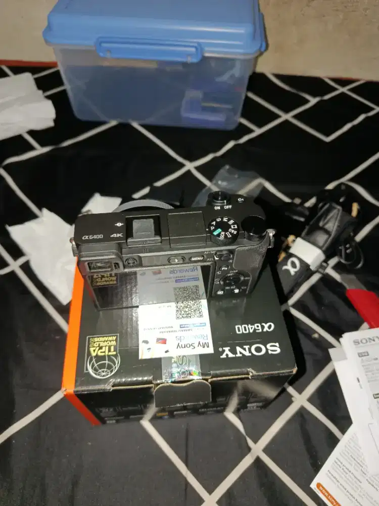 Sony A6400 Lik new + lensa Viltrox 35 mm f 1.7