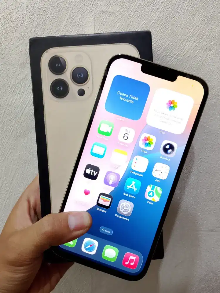 iPhone 13 promax ex inter 128 gold