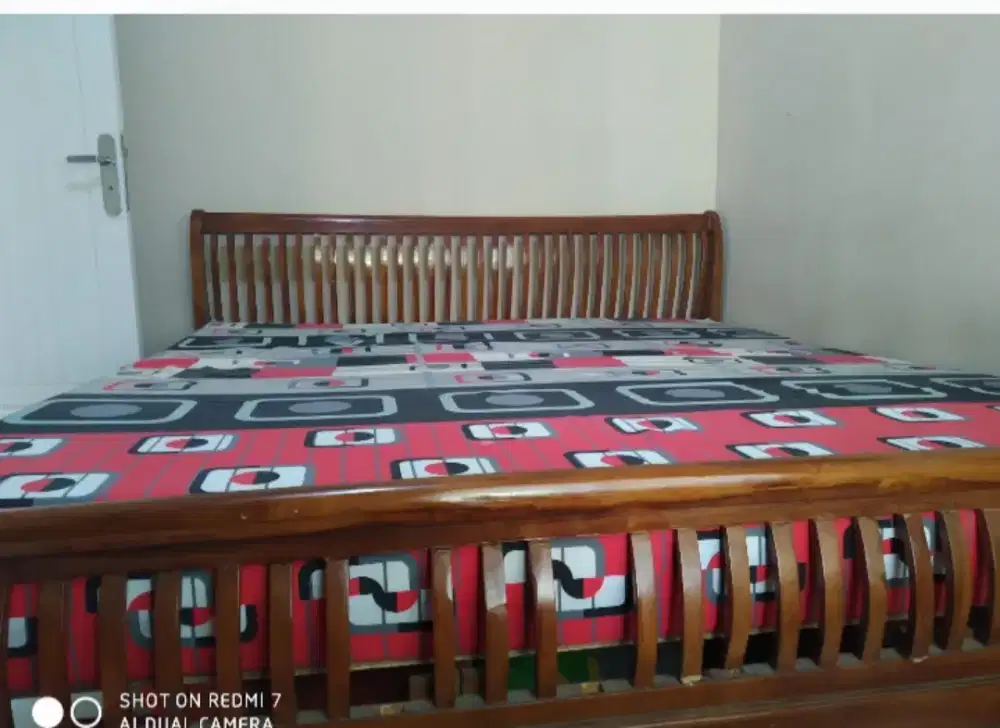 Dijual ranjang jati 180x200