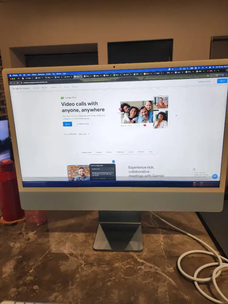 IMAC 24inch M1 RAM 16GB Storage 256GB