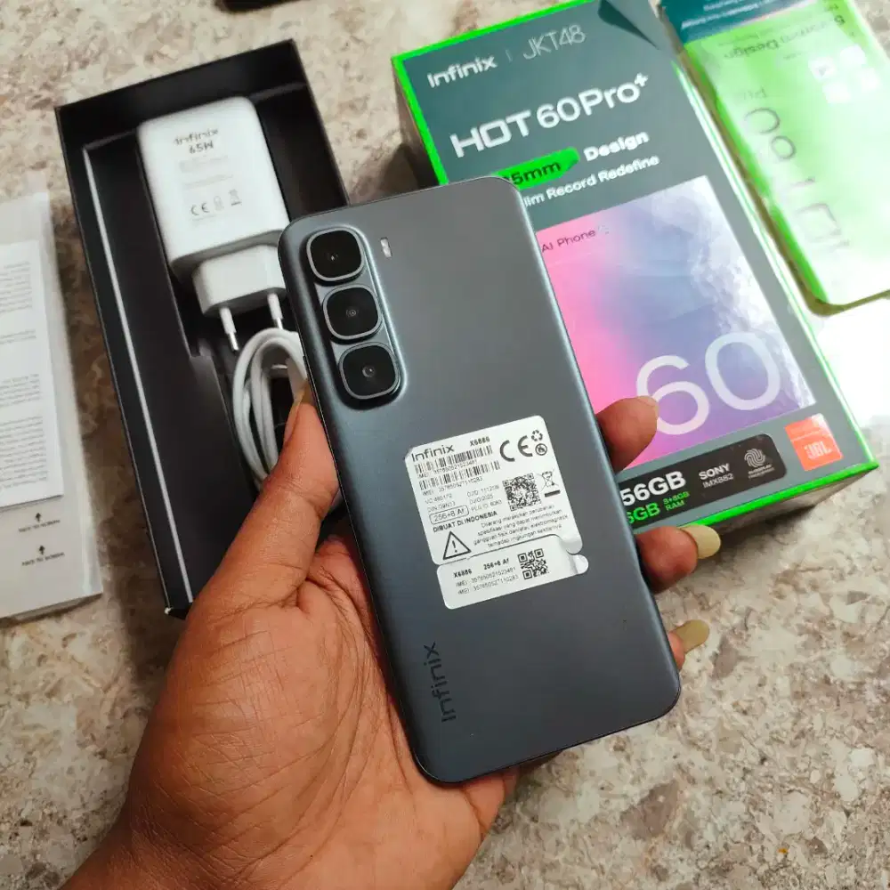 infinix Hot 60 Pro plus 8/256 Lengkap Like NeW