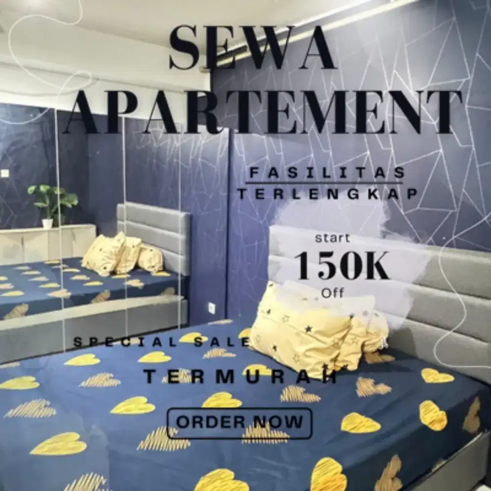Sewa apartemen Harian/Transit Kalibata City Jakarta Selatan Termurah