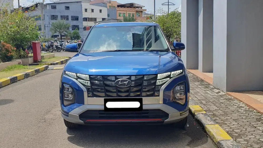 Km16rb hyundai creta prime 2022 biru sunroof