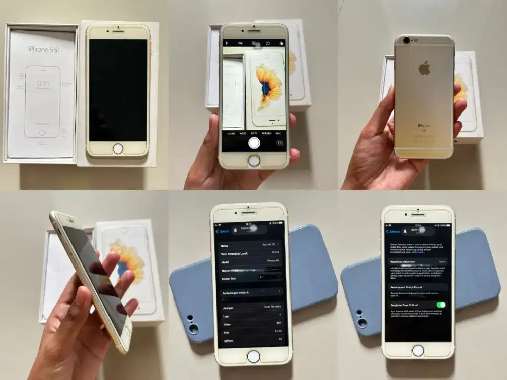 Jual iPhone 6s Gold 64Gb
