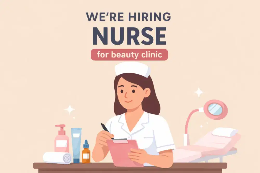 NURSE FOR BEAUTY CLINIC