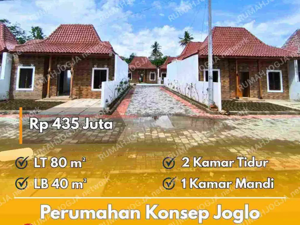 Perumahan Murah Konsep Joglo Pertama di Jogja dekat UII