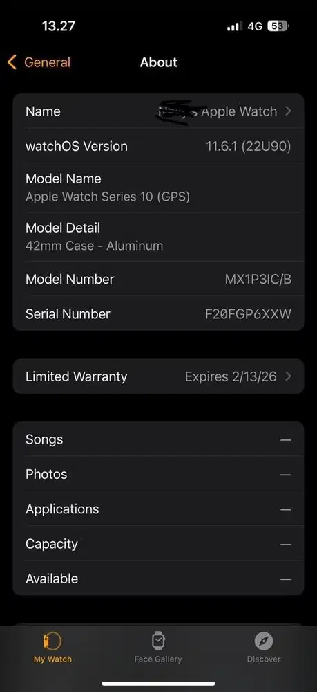 Apple watch series 10 42mm