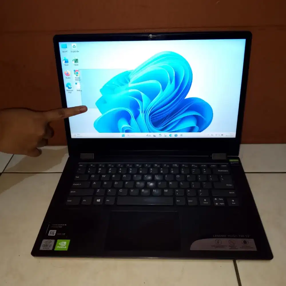 Laptop design Lenovo core i3 gen 10 Ram 8GB SSD 512GB Nvidia MX230 2GB