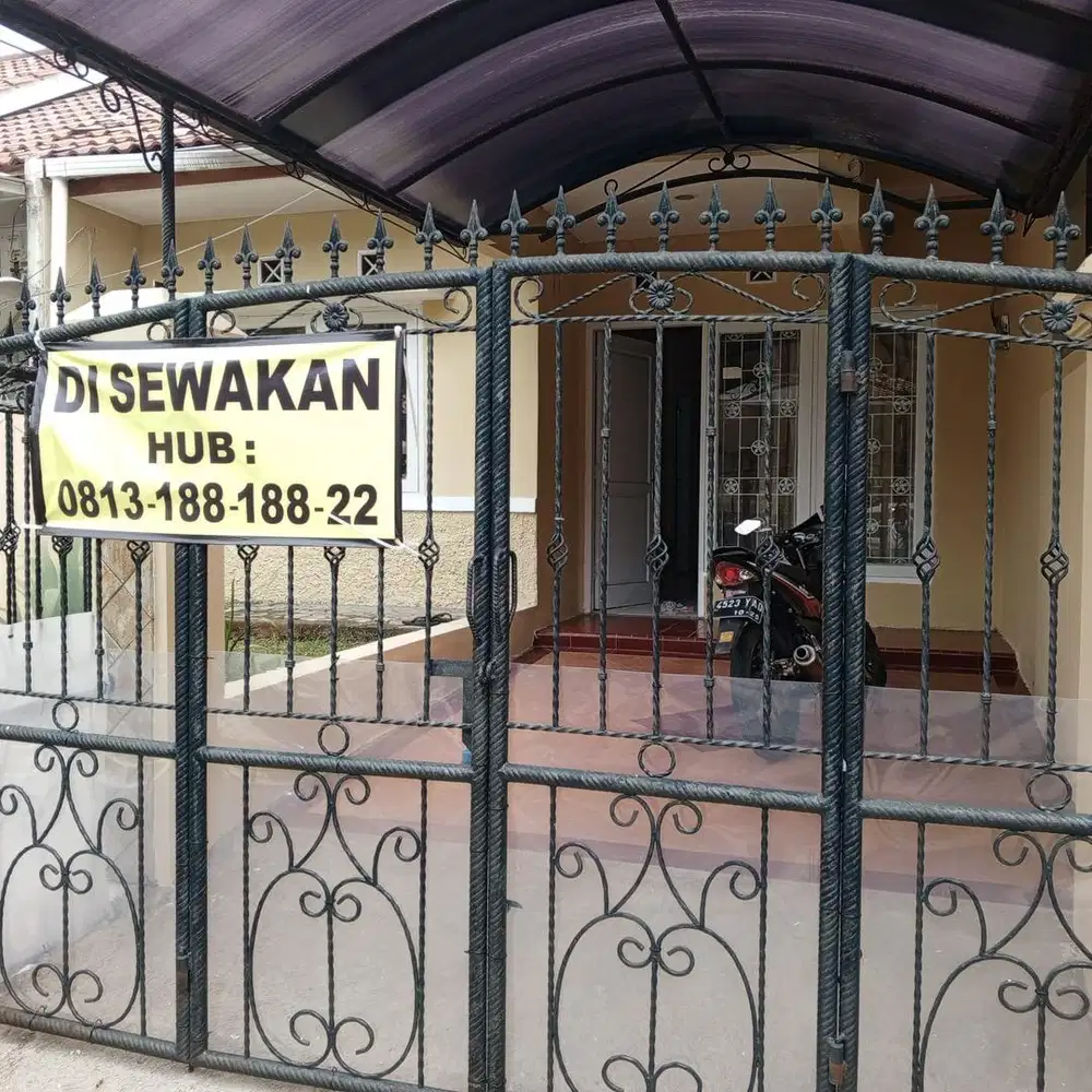 Disewakan Rumah Nyaman & Strategis ( Dekat pintu Toll Pd.Cabe )