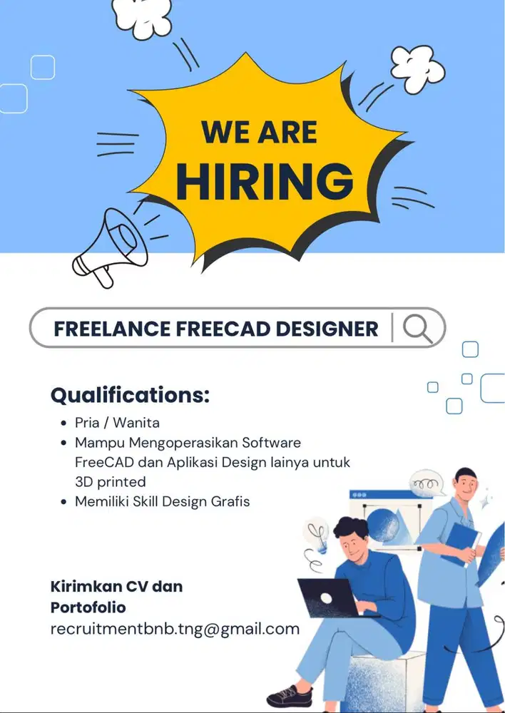 Freelance FreeCAD Designer