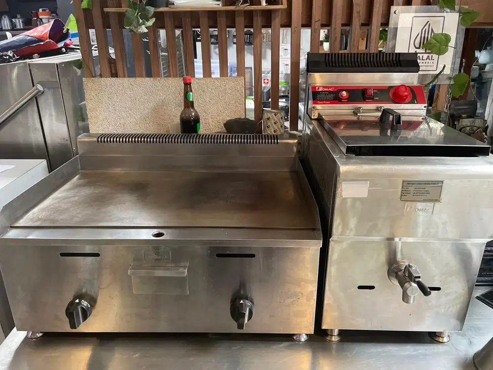 jual borong teppan yaki gridle sama defrayer  fomac