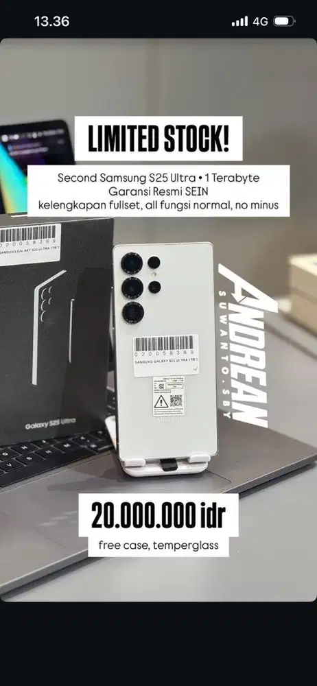 Samsung S25 ultra 1tb