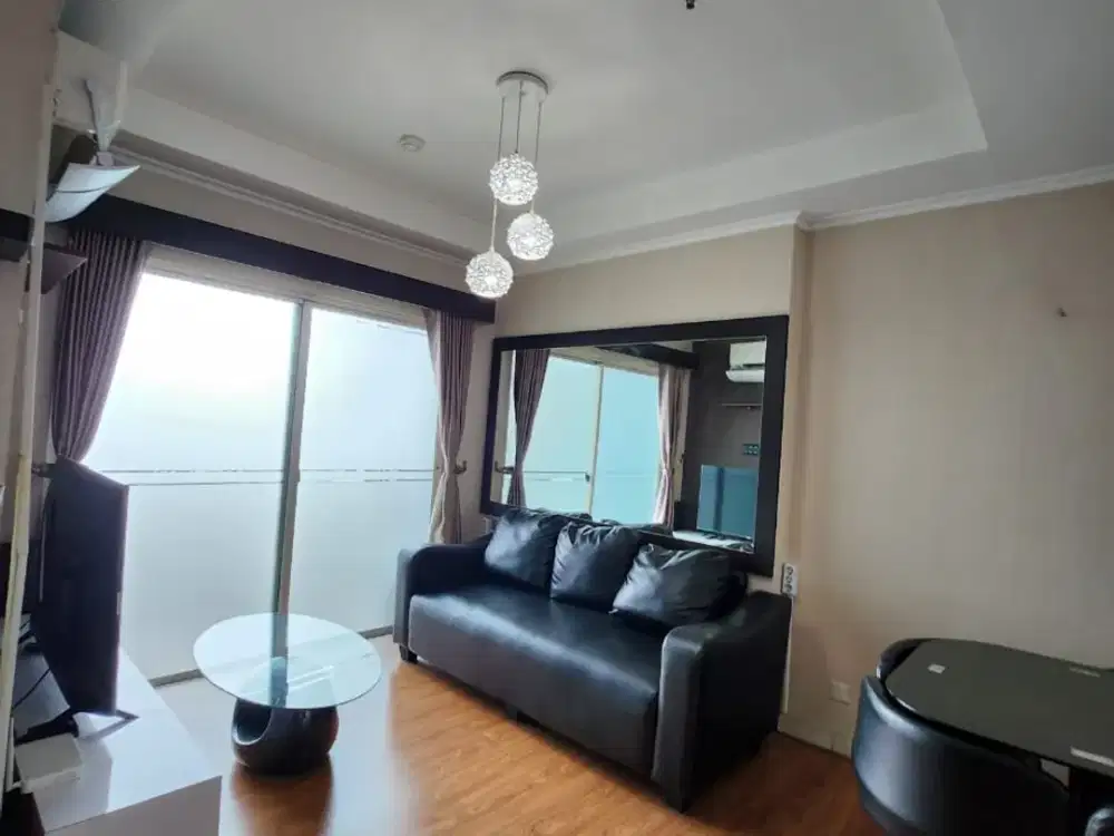 NL.211- Murah !! Disewakan !! Apt. City Home Tower Manhattan Luas 45 Full Furnish Lantai Rendah