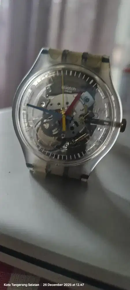 Jam tangan Swatch Original SUOK 157 PLASTIC