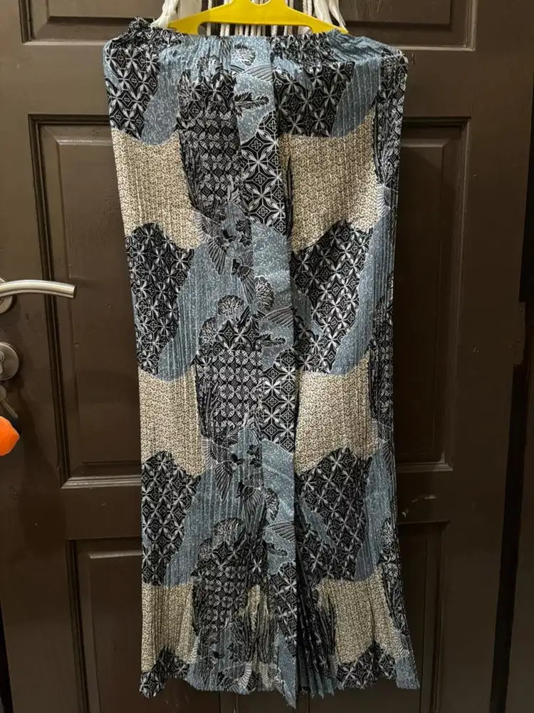 Rok Plisket batik Jumbo
