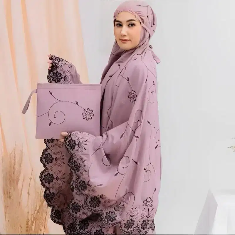 Ready Stock Mukena Full Boldir