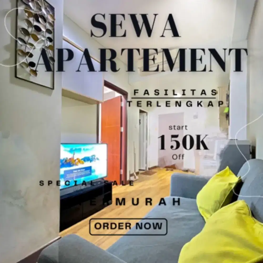 SEWA HARIAN APARTEMEN GREEN PRAMUKA CITY TERMURAH JAKARTA PUSAT