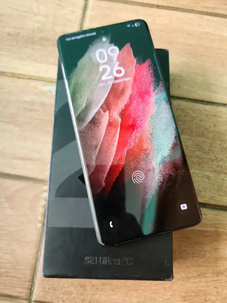 Samsung S21 ultra 5G dual sim 12/256 ex resmi SEIN fullset