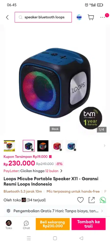 Speaker aktif portable