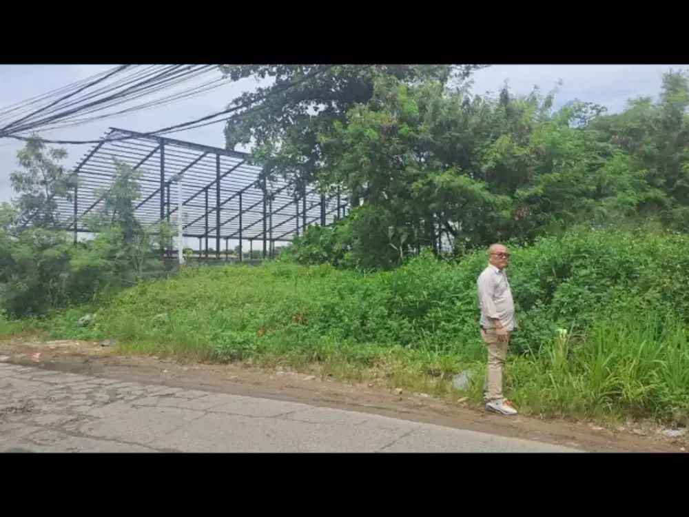 Jual tanah siap bangun lebar muka 20meter di Curug tangerang