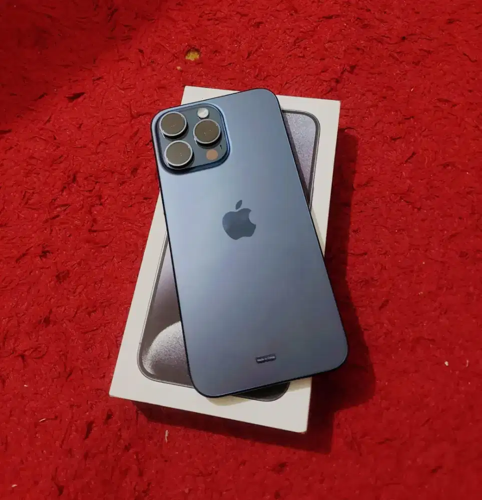 IPhone 15 pro max 256 gb ibox, blue titanium