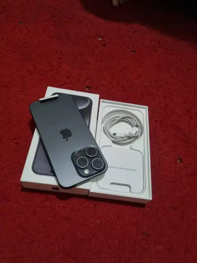 IPhone 15 pro max 256 gb ibox, black titanium