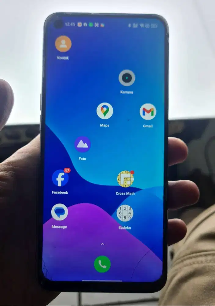 Realme 6 Biru 4/128Gb Android 11 Layar 6,5 Inch 1080x2400