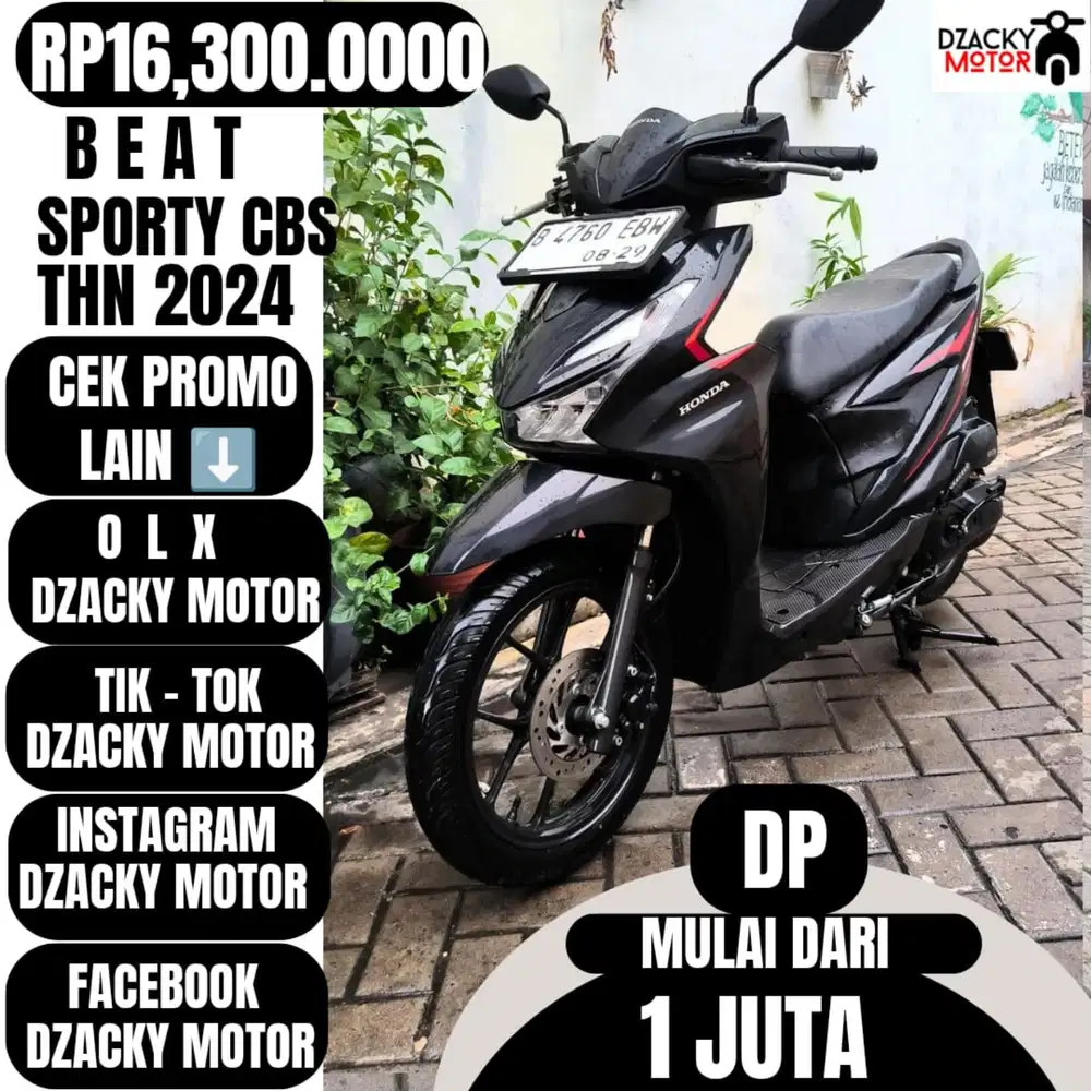 BEAT SPORTY CBS THN 2024 SECOND LIKE NEW