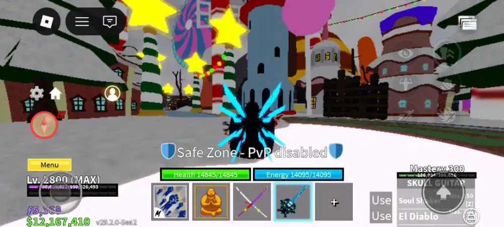 Jual  akun roblox blox fruit