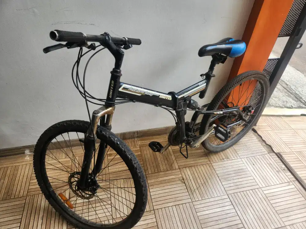 Jual BU sepeda gunung united  lipat 7 gear box