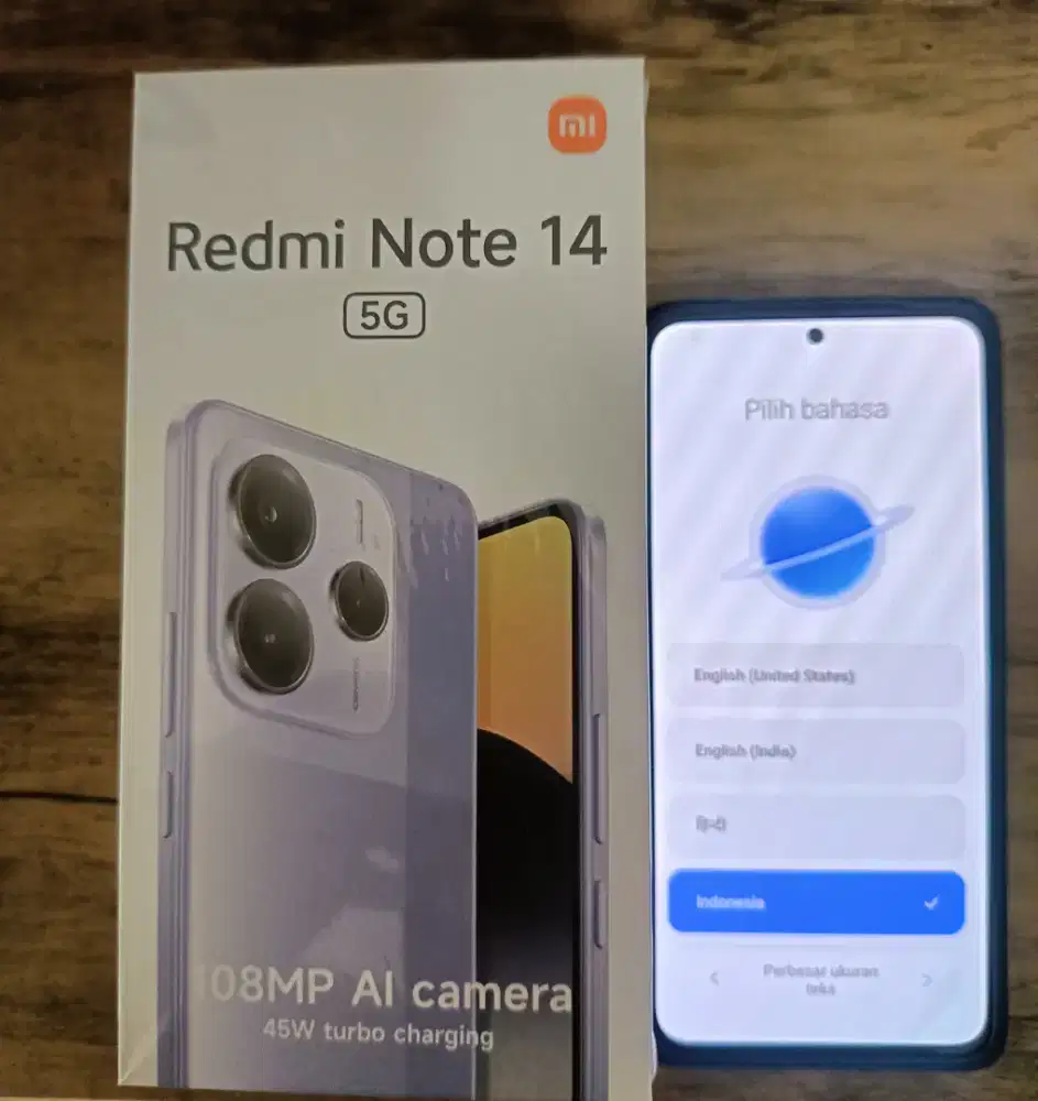 Jual Redmi Note 14 5G 8/256 GB Black