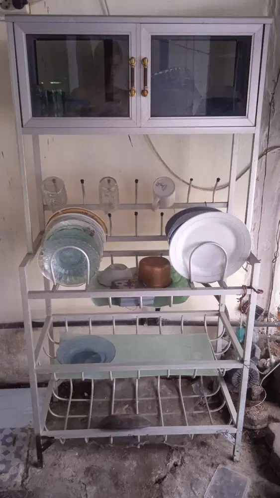 Rak piring Alumunium