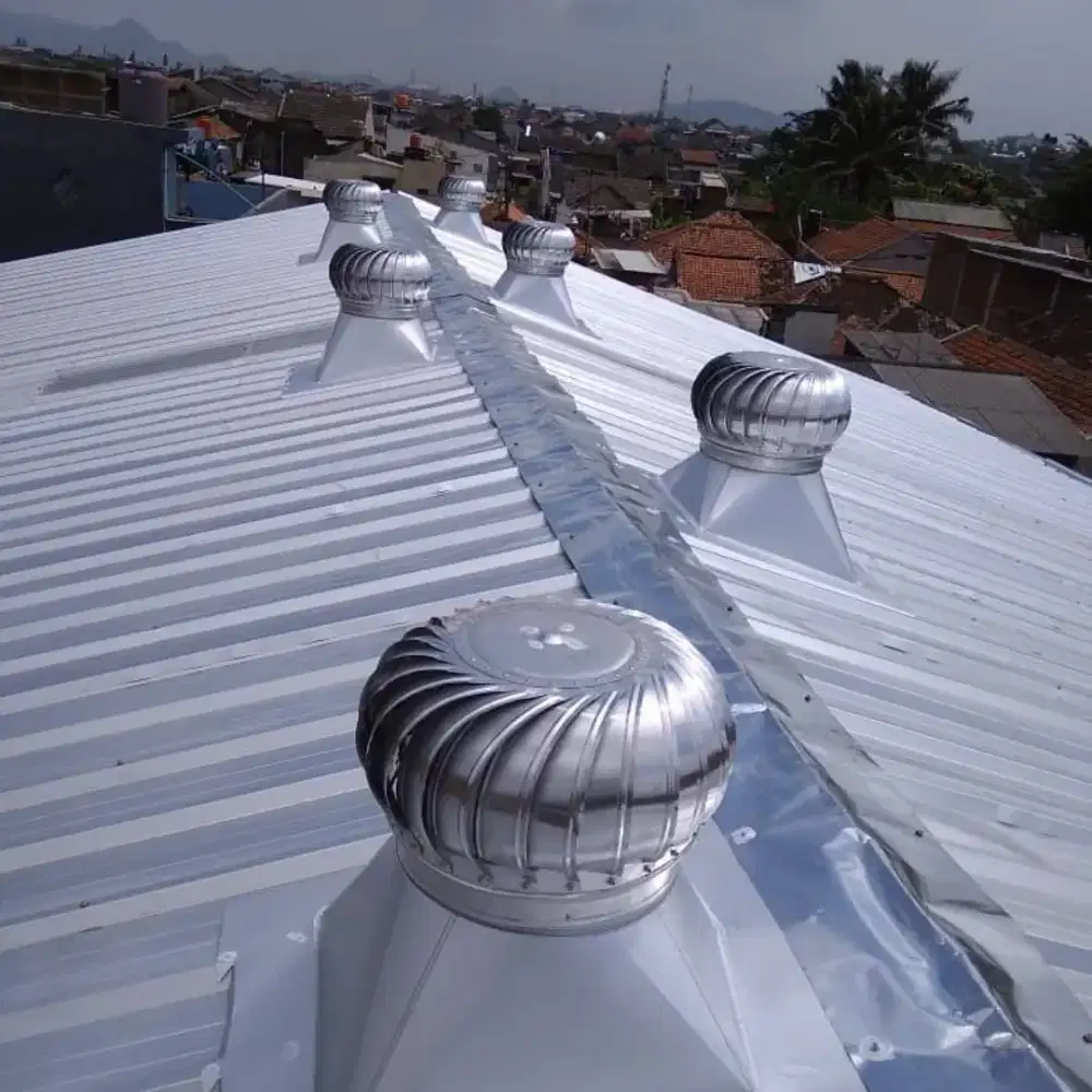 Turbine ventilator alat sirkulasi atap