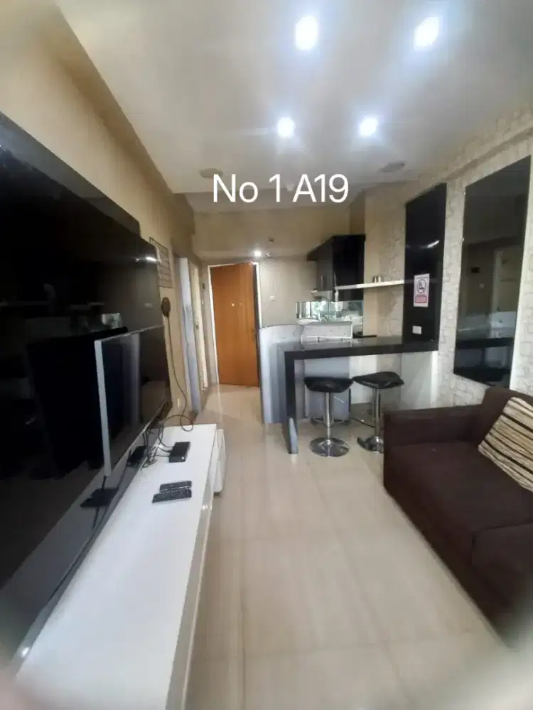 Puncak Permai 2BR Furnished Bulanan dkt Pakuwon,Citraland,Unesa,Darmo